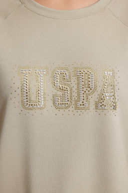 Kad_n A__k Haki Bisiklet Yaka Ti__rt - U.s. polo assn фото 6