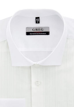 Сорочка мужская длинный рукав GREG 100/191/494/Z/1 STRETCH