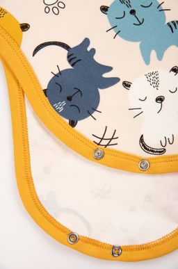 Хлопковое детское боди из интерлока Bonito  фото 38