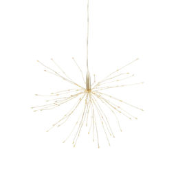 ULD-H3030-150/DTA/3AA/RC WARM WHITE IP20 FIREWORKS Фигура светодиодная Фейерверк на батарейках 3AA (не в/к), 30х30см. Подвесная. 120 светодиодов. Теплый белый свет. Пульт ДУ (в/к). Провод прозрачный. TM Uniel - Volpe фото 2