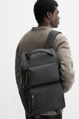 RUBBERISED BACKPACK - Zara фото 2
