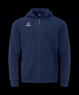 Худи на молнии JOGEL ESSENTIAL Cotton Zip Hoodie, темно-синий  фото 2