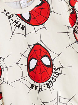 Spider-Man Bask?l? Erkek ?ocuk Sweatshirt ve E?ofman Alt 2li