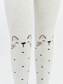 Desenli K?z ?ocuk K?lotlu ?orap