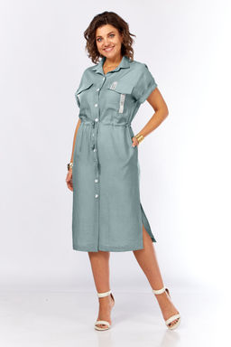 Платье Olga Style С931 ментол