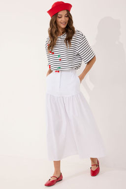 Джемпер LYUSHe 4070 полоска фото 8