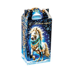 Детский сладкий новогодний подарок Снежинка