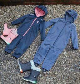 Комбинезон непромокаемый для девочек LUPILU с флисом  фото 10