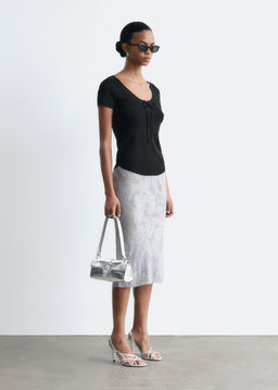 Top con lazo en el frontal - H&m фото 8