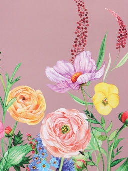 Цена за 2 шт. Пакет подарочный ламинированный вертикальный «Цветочный узор», 18×22.3×10 см