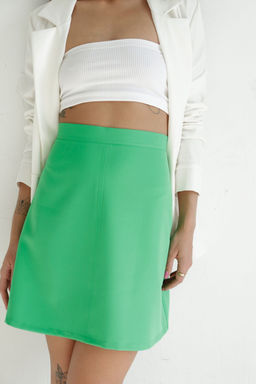 Мини-юбка зелёная - Martichelli фото 11