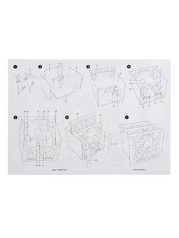 Уценка (вмятины на деталях) Конструктор 3D Волшебный зал, с гирляндой