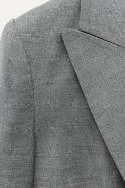 CROPPED DOUBLE-BREASTED BLAZER - Zara фото 4