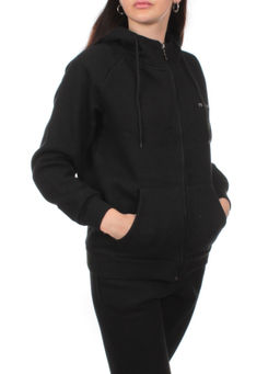 NOB39 BLACK Костюм спортивный утепленный женский (хлопок 90%, полиэстер 10%)