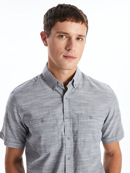 Regular Fit K?sa Kollu Erkek G?mlek