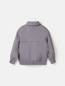 Бомбер из термохрома "Пепел" женский