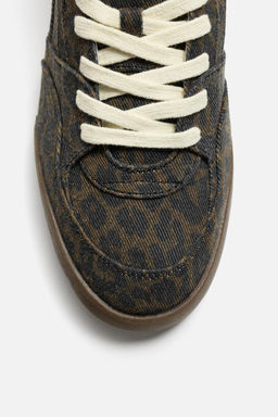 ANIMAL PRINT TRAINERS - Zara фото 5