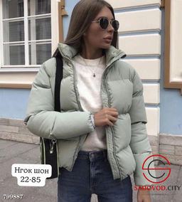 Куртка из холлофайбера женская
