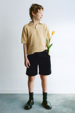 POLO PUNTO PIQU? / Amarillo claro - Zara фото 2