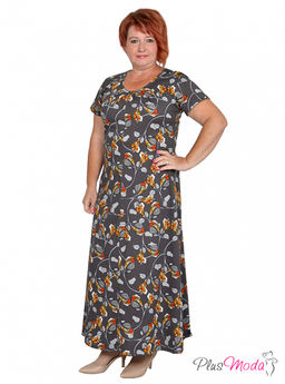 Платье Модель №1341 размеры 44-84 - Plusmoda фото 5