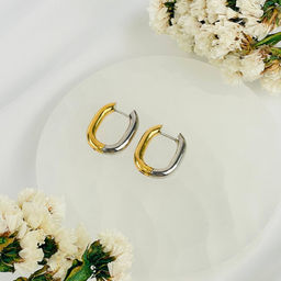 Швензы серьги "Конго" позолоченные