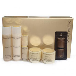 Набор антивозрастных восстанавливающих миниатюр AMORE PACIFIC Time Response Set 6pcs, Toner 31ml+Fluid 31ml+Ampoule 0,2g+2,4ml+ Creme 3ml+Serum 5ml+Cream 8ml