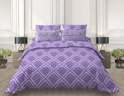 Наволочка 60*60 см, бязь Комфорт (Ритм, сиреневый)