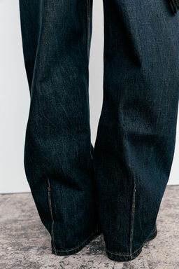 TRF BALLOON MID-RISE JEANS - Zara фото 4
