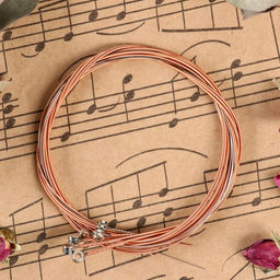 Струны для акустической гитары Music Life 6 шт., медная оплетка