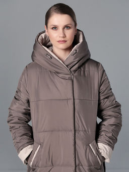 25414 Пальто капучино - Dizzyway фото 5