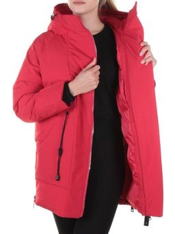 9932 RED Куртка демисезонная женская VI&VI - Fashion фото 7