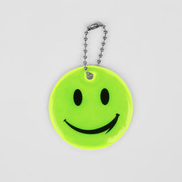 Цена за 100 шт. Светоотражающий элемент «Смайл Классика», 5×5 см, жёлтый