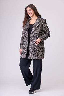 Пальто БелЭльСтиль 858 темно-синий фото 5