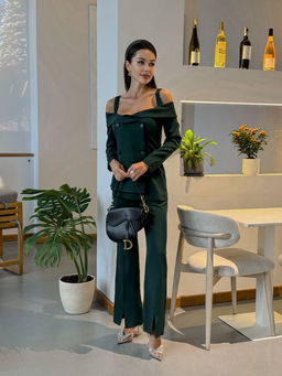 Брюки AURA 4164-170 изумруд