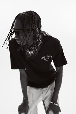 Camiseta con motivo estampado Loose Fit - H&m фото 4