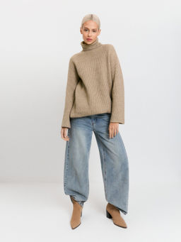 10200320125 Свитер жен. Tiempo кофейный - Concept club фото 4