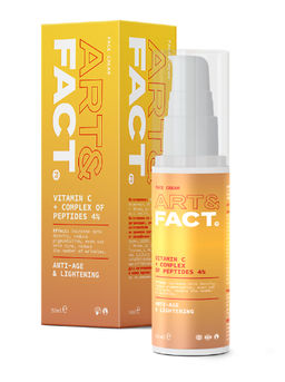 ART&FACT Крем д/лица Лифтинг Vitamin C + Сomplex of peptides 4% 50ml