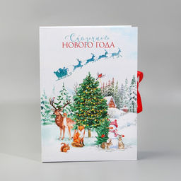 Коробка подарочная - книга «Счастливого Нового Года», 27×19.5×8 см