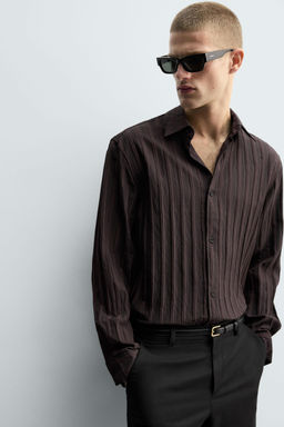 STRIPED JACQUARD SHIRT