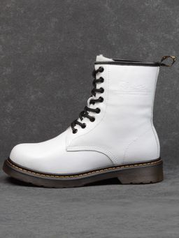 04-10072004 WHITE Ботинки зимние женские (натуральная кожа, натуральный мех) - Фабричный китай фото 9