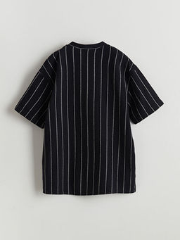 Hakim Yaka ?izgili Erkek ?ocuk G?mlek