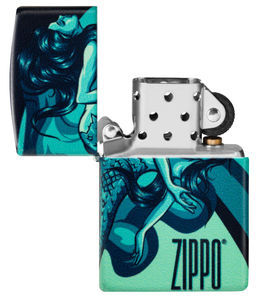 Зажигалка ZIPPO Русалка | Mermaid Design 48605