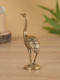 Сувенир «Журавль», 7×4×12 см, бронза