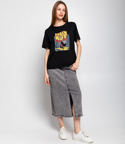 Футболка #КТ2045, чёрный - Dommod фото 4