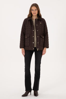 Kad_n Koyu Kahverengi Mont - U.s. polo assn фото 4