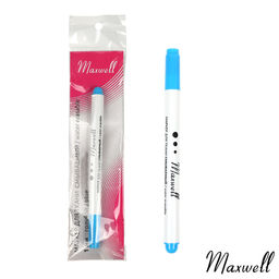 Маркер для ткани смываемый 1mm Maxwell WB10 голубой