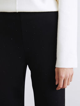 Beli Lastikli Ta?l? Kad?n Pantolon