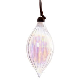 Украшение новогоднее "Капля", L7 W7 H15 см