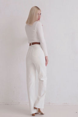 12218 Джинсы белые - Martichelli фото 11