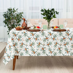 Скатерть Этель Berry garden 149×220 см, 100% хлопок, репс 210 г/м²